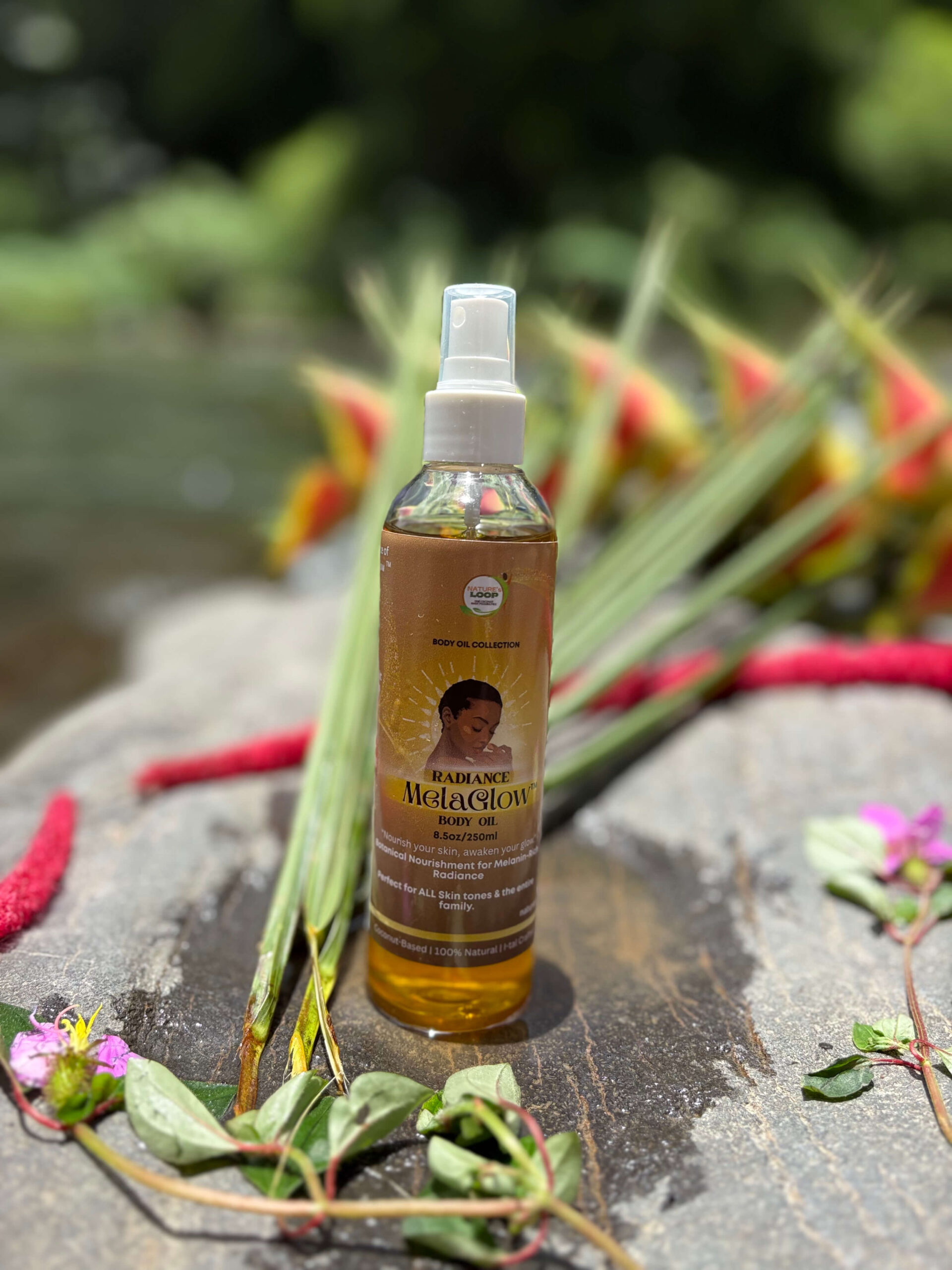 Radiance MelaGlow Body Oil (8.5oz/250ml) - Image 2