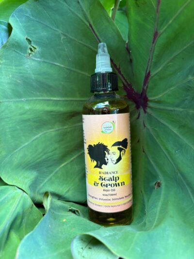 Radiance Scalp and Crown Hair Oil (4oz/118ml)
