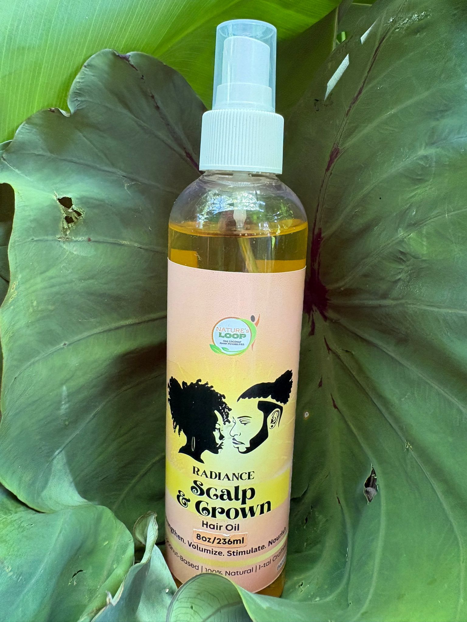Radiance Scalp and Crown Hair Oil (8.5oz/250ml)