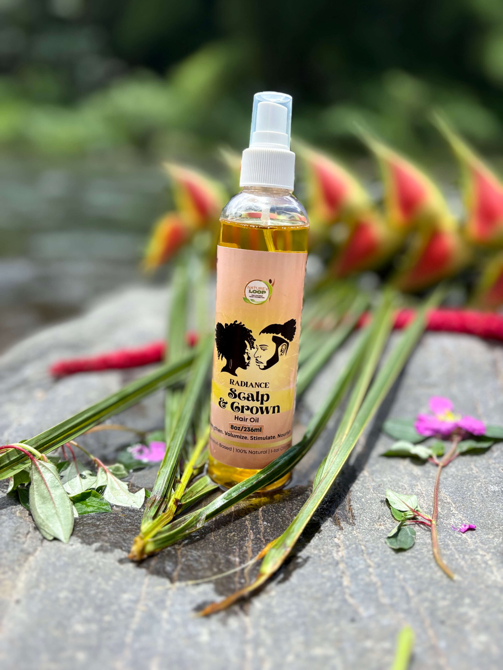 Radiance Scalp and Crown Hair Oil (8.5oz/250ml) - Image 2